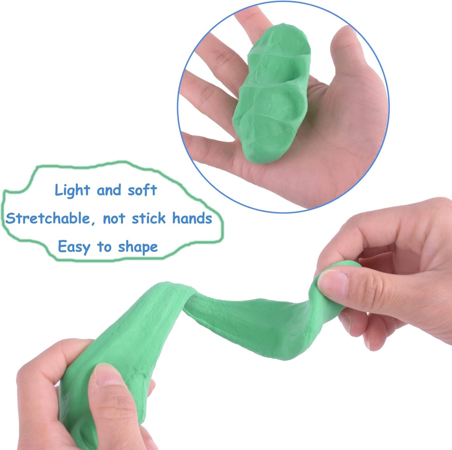 Ultra-light Clay 50g Bagged Children's Playdough DIY Craft Toys