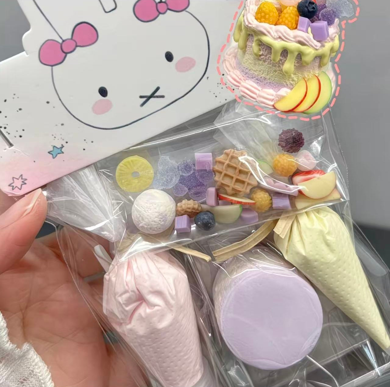 Blueberry Bear DIY Clay Cake Craft Kit – Start Your Wonderful Handcraft Journey