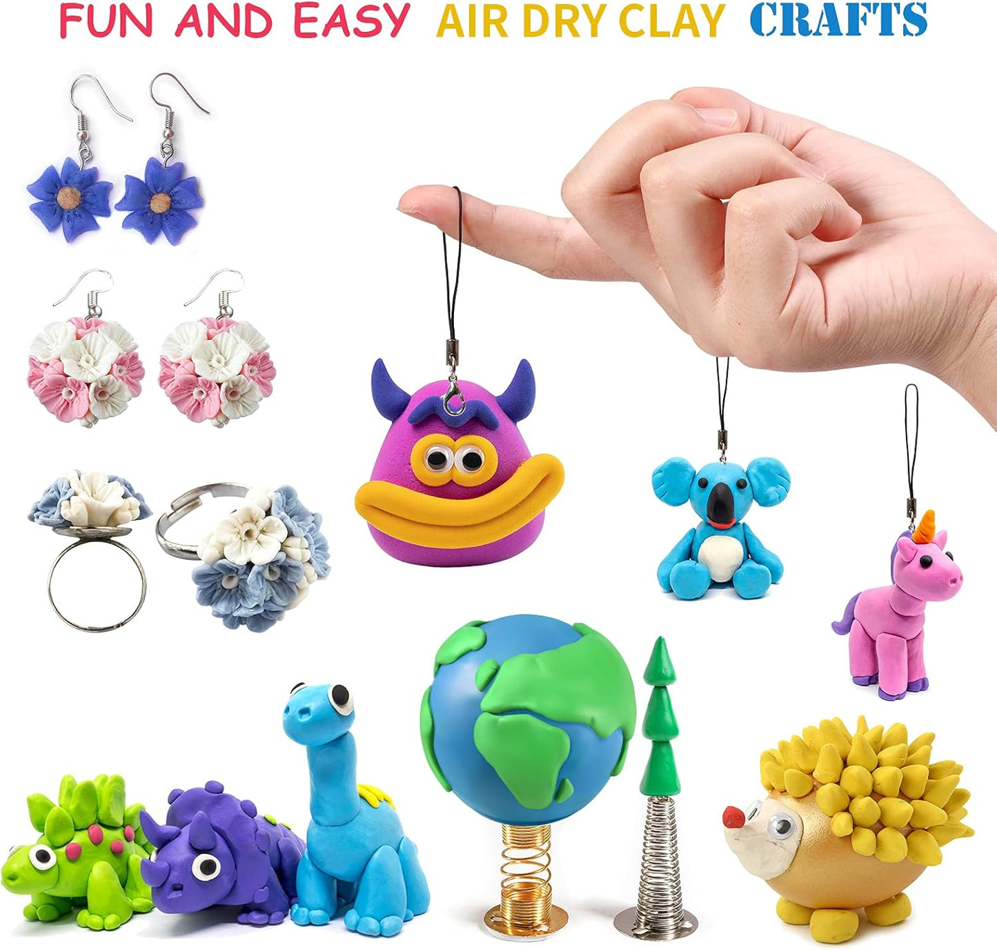 Ultra-light Clay 50g Bagged Children's Playdough DIY Craft Toys