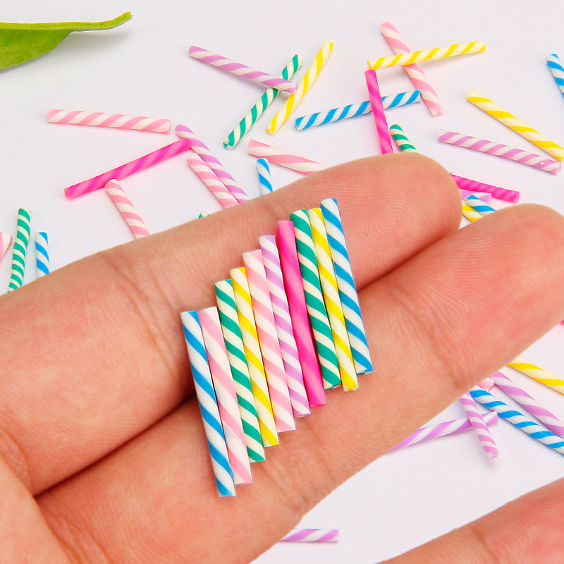 DIY Cream Glue Cake Accessories Simulation Colorful Chocolate Stick Candy Stick Cream Stick Decoration