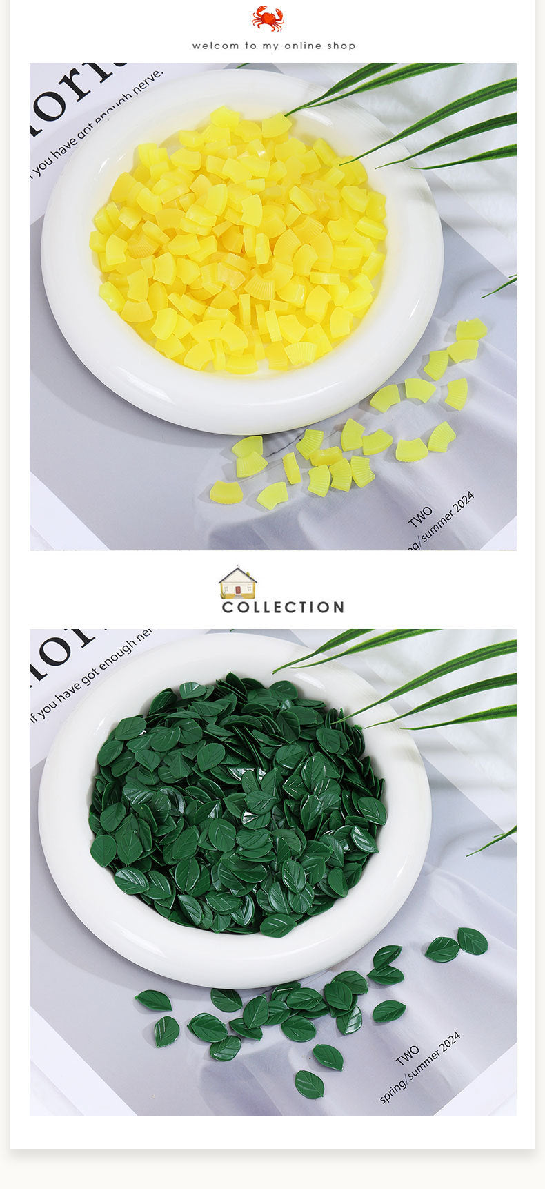 DIYChildren's Pretend Play Fruit Toys Miniature Fruits Orange Slices Strawberry Apple Slices