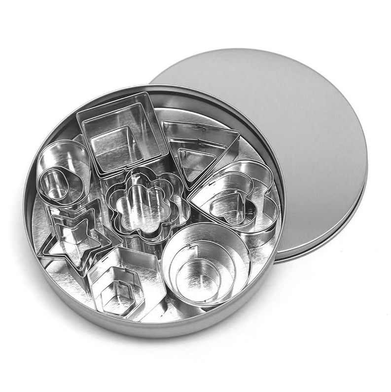 Ultimate Stainless Steel Magic Mold Set – 30 Tools, 10 Shapes for Clay and Baking